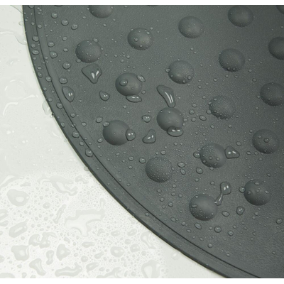 Sealskin Rotondo Tapis de sécurité Ø 55 cm Caoutchouc Anthracite