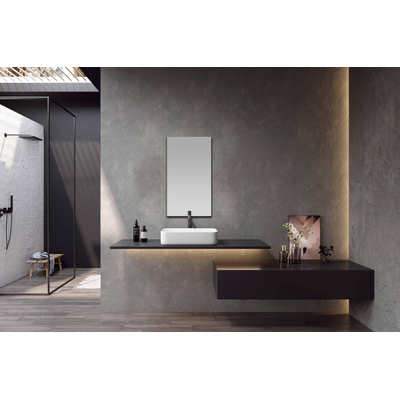 Saniclass Clear miroir – 40 x 70 cm – verre sans cuivre