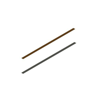 Riho Define Barre de stabilisation - 120cm - Gunmetal mat