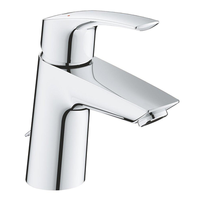 GROHE Eurosmart waterbesparende wastafelkraan s-size met ketting chroom