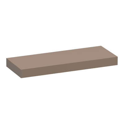 BRAUER Creek plan vasque suspendu - 120x50x10cm - moka mat