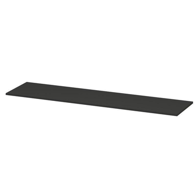 INK Topdeck Wastafelblad - 180x45x2cm - tbv onderkast - MDF lak - Mat Antrachiet