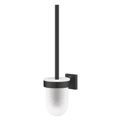 GROHE Start Cube Porte-balai de toilettes - montage mural - carré - ouvert - mat black