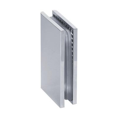BRAUER Void nisdeur 2-delig helder glas 140x200 omkeerbaar met draaideur 70 aan muur incl. glascoating chroom