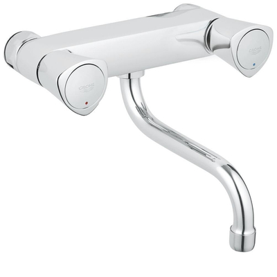 Grohe Costa S Keukenkraan - onderuitloop - inbouw - chroom
