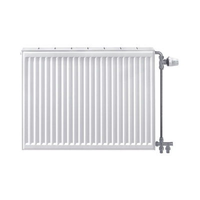 Stelrad Compact All In paneelradiator 70x80cm type 11 894watt 4 aansluitingen Staal Wit glans