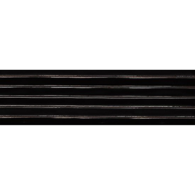 Vtwonen Tegels Rib Wandtegel - 13.4x45cm - 9.0mm - Azabache