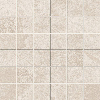 Atlas Concorde Solution mozaïektegel - 29.6x29.6cm - 8mm - gerectificeerd - Natuursteen look - Beige