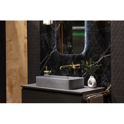 Saniclass Tops Plan de travail - 100x1.5x46cm - mat anthracite