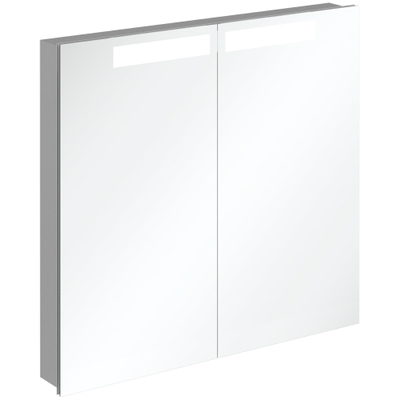 Villeroy & Boch My View In armoire de toilette encastrée - avec éclairage LED 3 fois dimmable avec 2 portes 80.1x74.7x10.7cm