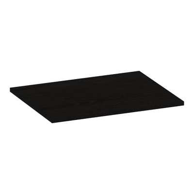 BRAUER Ocean Slim plan sous vasque - 60x46x2cm - Bois Noir