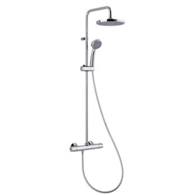 Plieger Luzon Set de douche avec douche cascade 20cm chrome