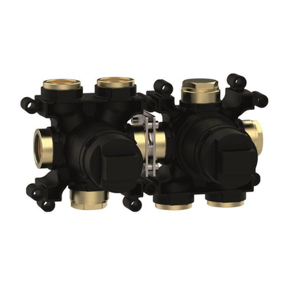 Crosswater MPRO Module - 3 Outlet Valve - zwart