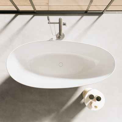Villeroy & Boch Antao badmengrkaan - opbouw - Matt Brushed Nickel (RVS)