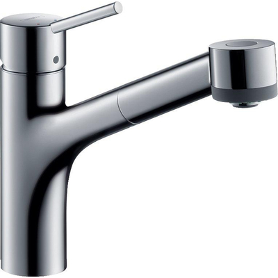 Hansgrohe Talis S keukenkraan met uittrekbare handdouche chroom OUTLETSTORE
