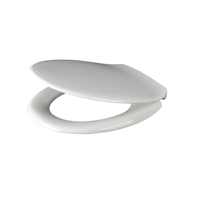 QeramiQ UniSeat Abattant de toilette - dégagement rapide - fermeture douce - duroplast - 44.4x37.8x6cm - blanc brillant