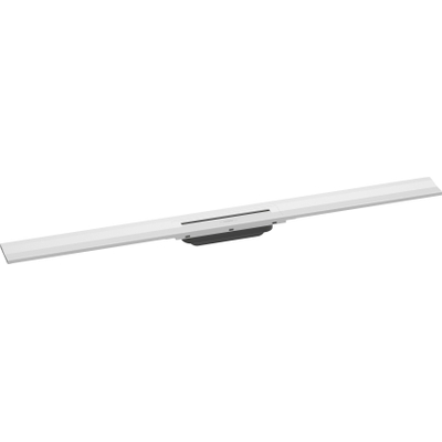 Hansgrohe RainDrain Flex Douchegoot - 100cm - inkortbaar - wandmontage - mat wit