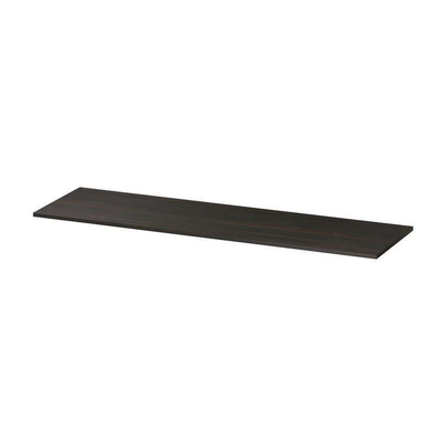 INK Topdeck Wastafelblad - 160x45x2cm - tbv onderkast - MFC - Intens eiken