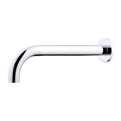 Wiesbaden Caral Baduitloop rond - 25cm 1/2" - chroom