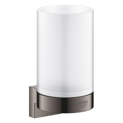 Grohe Selection Wandhouder - voor zeepdispenser/glas - hard graphite (antraciet)