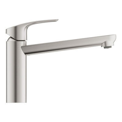GROHE Eurosmart Mitigeur de cuisine - bec orientable - aspect inox