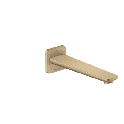 Hansgrohe Axor Citterio C saillie de bec de baignoire 22,2 cm - bronze brossé