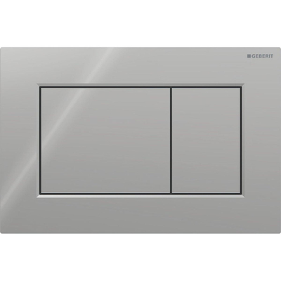 Geberit Sigma01 bedieningsplaat - 2-toets spoeling - vierkant - glans chroom