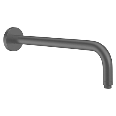 Crosswater MPRO Douche pluie - encastrable - pommeau 30cm - bras de douche mural - barre curseur - douchette ronde - Gunmetal