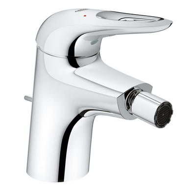 Grohe Eurostyle New 1-gats Bidetkraan - S-Size - met waste - chroom