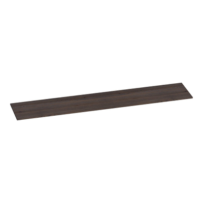 BRAUER Ocean Slim plan de toilette - 240x46x2cm - chêne à lamelles noir