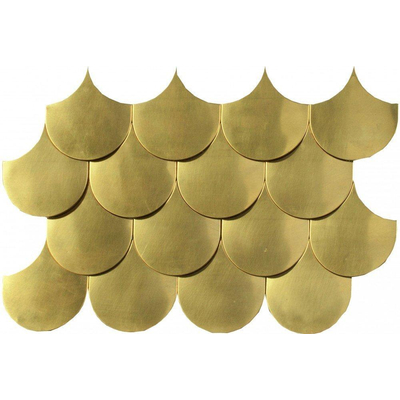 Ceralto Fenera Mosaic Mozaiektegel - 20x30cm - 5.0mm - Gold - per stuk