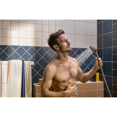 Hansgrohe Activera Select S - handdouche 95 - 2jet - ecosmart - met booster - hoogglans chroom
