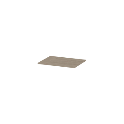 INK Topdeck Wastafelblad - 60x45x2cm - tbv onderkast - MFC - Ivoor eiken