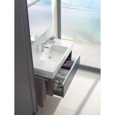 Duravit Ketho Meuble sous-lavabo avec 2 tiroirs 100x45.5x41cm pour Vero 032910 graphite