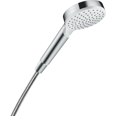 Hansgrohe Crometta handdouche - 10cm - 1 straalsoort - wit/chroom (wit)