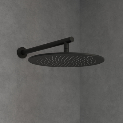 Villeroy & Boch Universal Showers douche principale - 35cm - Rond - noir mat
