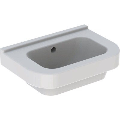 Geberit 300 Basic fontein - zonder kraangat - met overloop - 36x25x15cm - wit