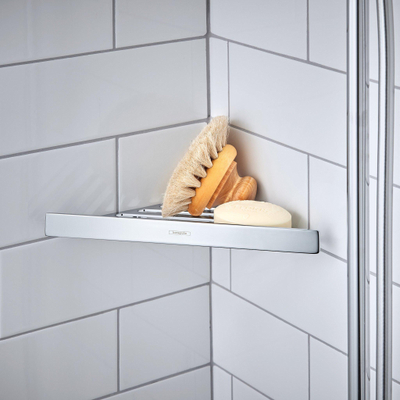 Hansgrohe AddStoris Q zeepkorf hoek - hoogglans chroom