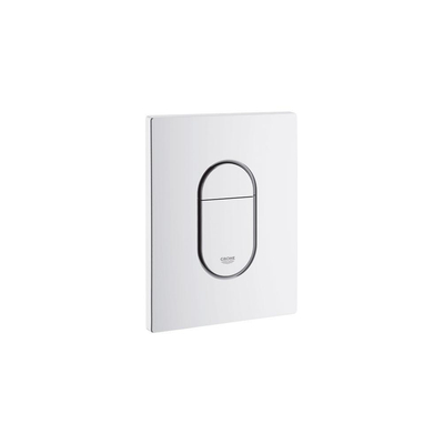 GROHE Arena Cosmopolitan plaque de commande WC verticale blanche