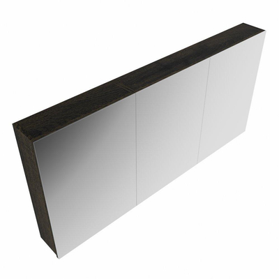 MONDIAZ ALAN MODULE SMALL Wastafelonderkast 150x41x30cm 2 lade Dark brown mat - STOR MEDIUM Vrijhangende wastafel - 150cm - Mondiaz CUBB Spiegelkast SHOWROOMMODELLEN