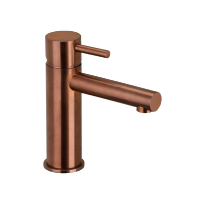 Herzbach design ix pvd robinet de lavabo taille m sans vidange cuivre 5.2x16.8cm acier