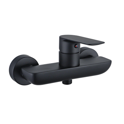 FugaFlow Efficiente Sobrado Mitigeur douche mural noir