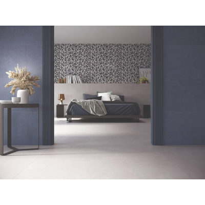 ÉCHANTILLON Terravito Alerno carreau mural - 40x120cm - 7mm - rectifié - bleu / mix