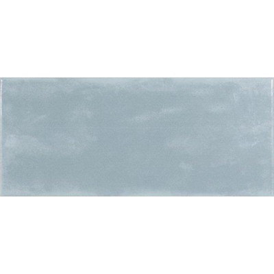 SAMPLE Ceralto Ceralto Wandtegel 11x25cm 7mm witte scherf Aqua