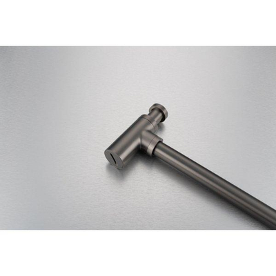 Fortifura Calvi Sifon - PVD - geborsteld gunmetal (antraciet)