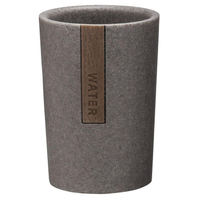 Sealskin Pierra Gobelet porte-brosses à dents Polyresin Gris