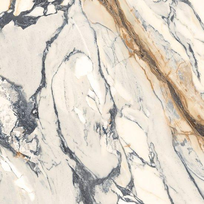 Ceralto Marvella Marble Carreau de sol - 120X120 - 6.5mm - semi-brillant - blanc