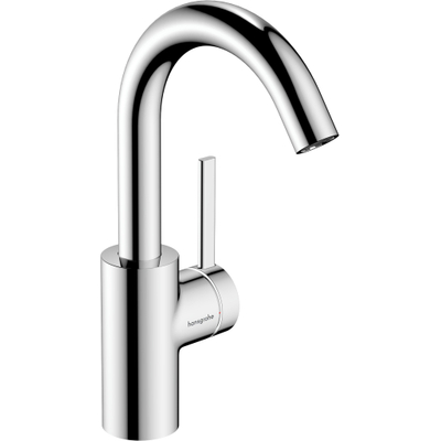 Hansgrohe Zesis S Wastafelmengkraan - 21cm - eengreeps - CoolStart - draaibare uitloop - Push Open afvoer - chroom