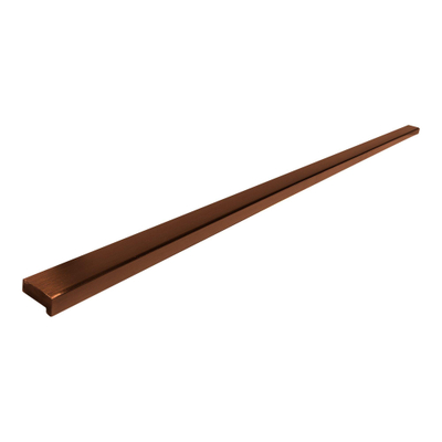 BRAUER Meubelgreep opbouw - 48cm - model A - RVS materiaal - koper geborsteld