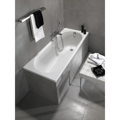 Villeroy & Boch O.novo kunststof bad acryl rechthoekig - 170x75x47cm - zonder poten - glans wit